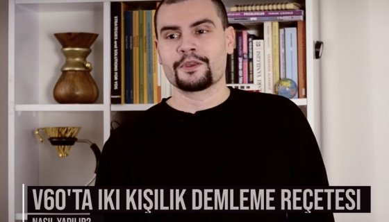 V60'ta iki kişilik demleme reçetesi nasıl yapılır?